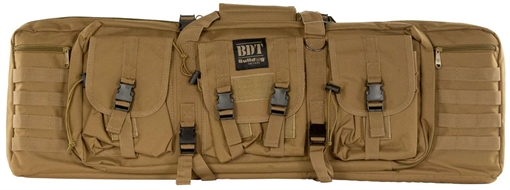 BULLDOG CASE TACTICAL 37" SINGLE TACTICAL RIFLE BAG TAN 3"X13"X37" (5 PER CASE) BDT4037T BDT40-37T