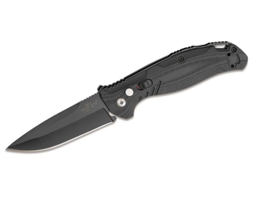 BEAR & SONS CUTLERY 4 1/4"BLD ACTON XI BLKG10, BLK BLDE AC-1100-B4-B
