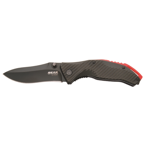 BEAR & SONS CUTLERY 4 1/2" BLK AL ASTD SDNR, BL BRG WRS 61103