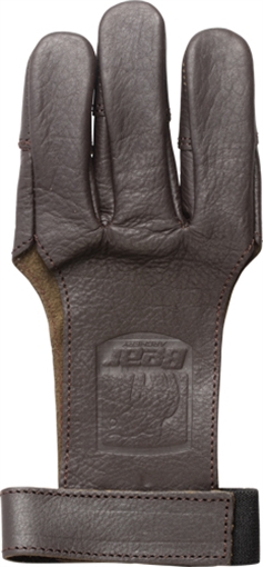 BEAR ARCHERY LEATHER SHOOTING GLOVE 3-FINGER AMBIDEXTROUS XL ASG101XL