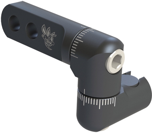 Bee Stinger Bee Stinger Side Bar Elite Mount Black w/o Front Quick Disconnect BSSBAERQD