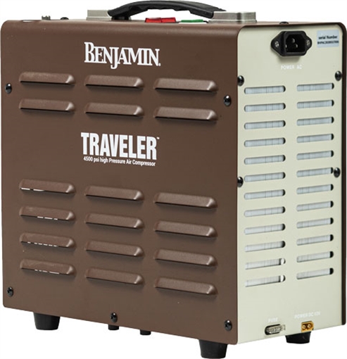 BENJAMIN AIRGUNS TRAVELER PORTABLE AIRGUN COMPRESSOR 4500 PSI BPTC