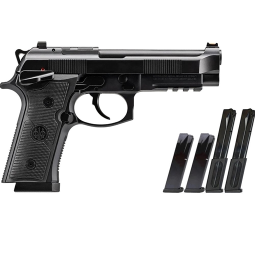BERETTA 92GTS 9MM 4.7" FS 18RD BLACK RANGE BUNDLE USA SPEC0747A
