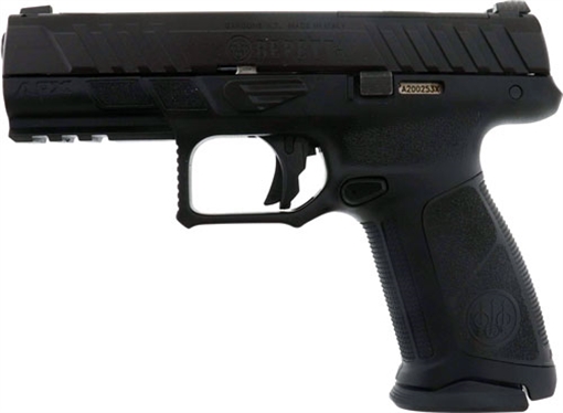 Beretta APX-A1 Full Size Handgun 9mm Luger 10rd Magazines(2) 4.25" Barrel Fiber Optic Front Sight JAXA1F910FO JAXA1F915FO