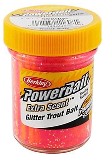 BERKLEY FISHING PRODUCTS POWER TROUTBAIT RAINBOW GLITTER 1.8OZ STBGRB