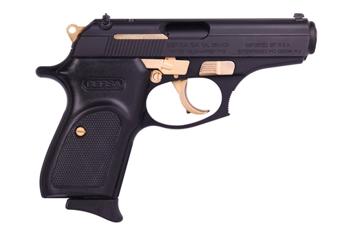 Bersa THUNDER 22 MATTE/GOLD 22LR GOLD ACCENTST22MGLD