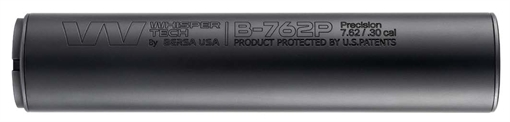 WhisperTech B-762P Semi Auto Direct Thread Suppressor 7.62 Aluminum & Stainless Steel 5/8x24 Thread WTB-762DT-E WTB762DTE