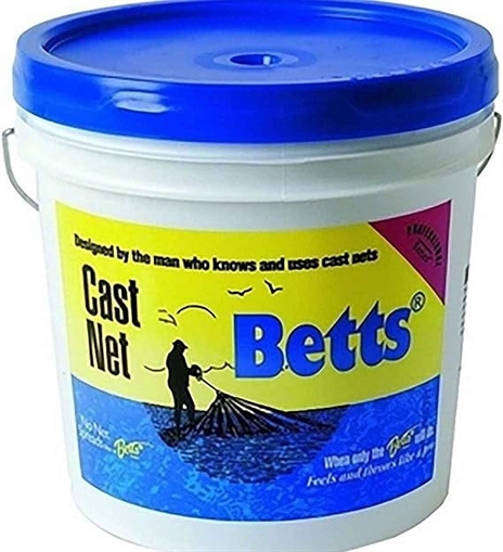 BETTS TACKLE MULLET CAST NET MONO 1" 7' 18-7