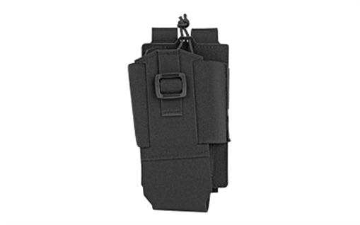 Blackhawk FOUNDATION SERIES ADJUSTABLE RADIO/GPS POUCH BLACK 37FS50BK