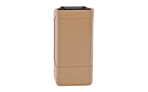BLACKHAWK CQC Magazine Case, Single, Double Row, Matte, Coyote Tan 410600PCT