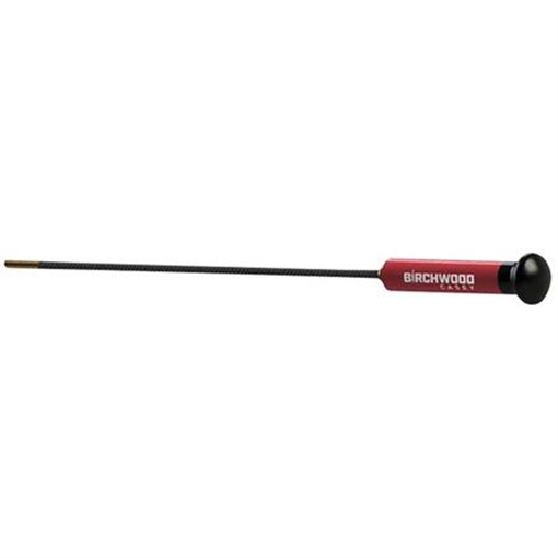 Birchwood Casey Premium Carbon, One Piece Cleaning Rod, 36", For 10/12/16/20 Guage Shotguns, Black/Red BC-41460