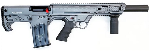 Black Aces Pro Series Bullpup Semi-Auto Shotgun - Gray BATBPGY