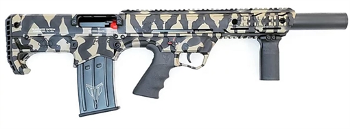 Black Aces Pro Series Bullpup Semi-Auto Shotgun - Tiger Stripe BATBPT