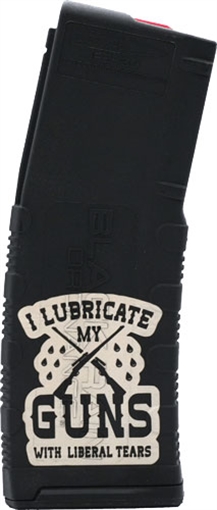 BLACK RAIN LASER ETCHED MAGAZINES 30RD LUBE WITH LIBERAL TEARS BRO-MAG30-LUBE