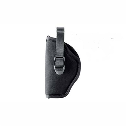 Blackhawk Hip OWB Size 09 Black Cordura Nylon Belt Slide Fits Small Frame 5rd Revolver with Hammer Spur Fits 2" Barrel Left Hand 73NH09BKL