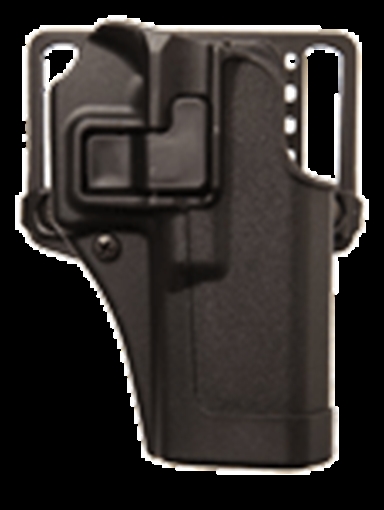 BLACKHAWK SERPA CQC Concealment Holster with Belt and Paddle Attachment, Fits Glock 42, Right Hand, Matte Black 410567BK-R 410567BKR