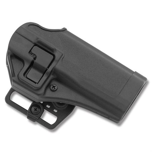 Blackhawk Serpa CQC OWB Size 19 Matte Black Polymer Belt Loop/Paddle Fits Taurus 24/7 Right Hand 410519BKR