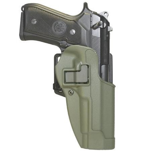 Blackhawk! SERPA CQC Concealment Holster Matte Finish Beretta 92/96 Foliage Green Right Hand 410504FG-R