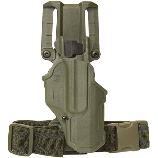 Blackhawk Blackhawk T-Series L2C Overt Holster Glock 1719/22/23/31/32/45/47 RH 411700RGR