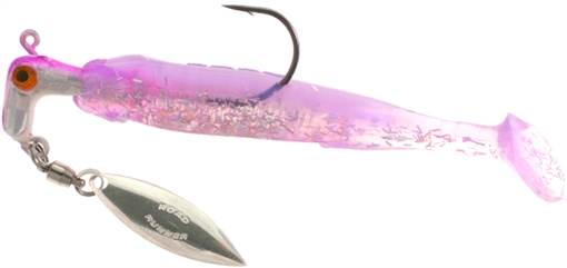 BLAKEMORE RR RANDY'S SWIM'N RUNNER 1/4OZ NEWBORN SHAD/ALBINO HALO RHSR-14-513