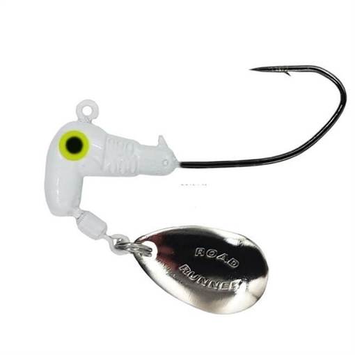 BLAKEMORE RUNNER SICKLE HOOK HEADS 6PK 1/0 HK WHITE 1/16 S142-001