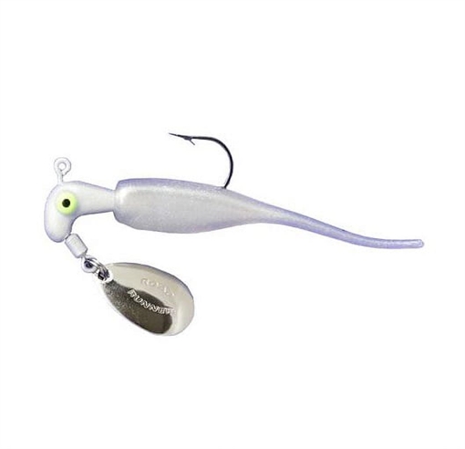 BLAKEMORE SLAB RUNNERS W BABY SHAD 1/8 #1 HK PEARL WHITE SR3-65