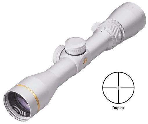 BLEMISHED Leupold VX-3 Handgun Scope - 2.5-8x32mm Duplex Reticle Silver 66620B