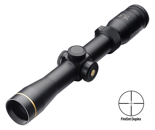 BLEMISHED Leupold VX-R Rifle Scope - 2-7x33mm Illum. FireDot Duplex 43.7-17.8' 4.2-3.7" Matte 110684B