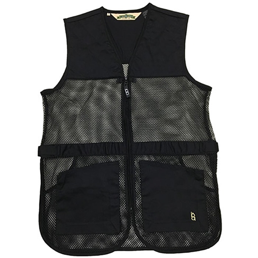 Bob Allen Full Mesh Dual Pad Shooting Vest Black M 21480