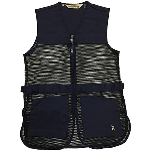 Bob Allen Full Mesh Dual Pad Shooting Vest Navy Blue 2XL 21451