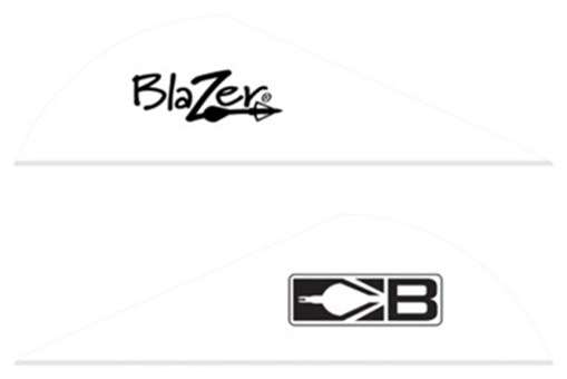BOHNING BLAZER VANES 2" SOLID WHITE 36PK 10831WH2