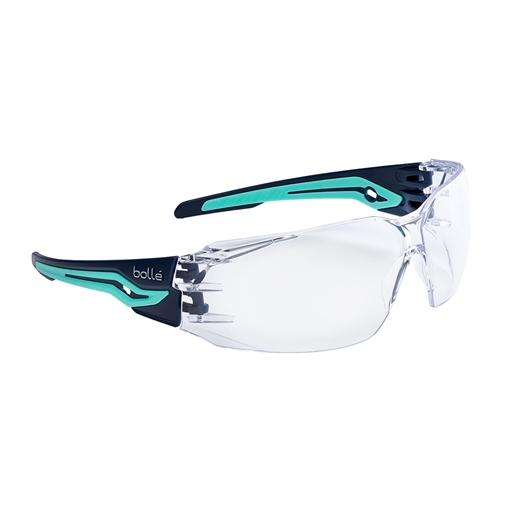 Bolle SILEX SAFETY SPECTACLES PC CLEAR ASAF PC TPR RIMLESS SILEXPSI