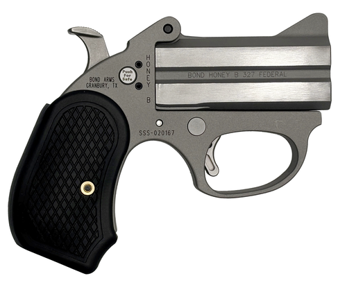 Bond Honey-B Thin Stainless Steel Frame 327 Fed 3" Barrel 2Rd Silver