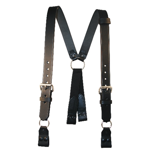 Boston Leather Firefighter‚s Suspenders, Loop Attachment 9177-1