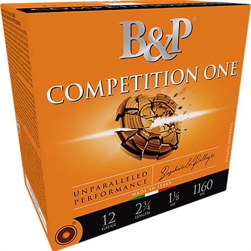 Baschieri & Pellagri B&P Competition One Shotgun Loads 20 ga. 2.75 in. 3/4 oz. 1280 FPS 8 Shot 25 rd. 28BCP8