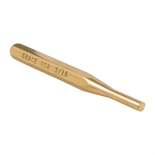 Grace Usa 3/16'' (4.8MM) BRASS PIN PUNCH 316BPP