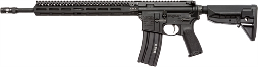 Bravo Company RECCE-16 MCMR Carbine, Semi-Auto, 300 Blackout, 16" Barrel, 1:7 Twist, Anodized Finish, Black, Carbine Length Gas System, BCM MCMR-13 Free Float Handguard, BCMGUNFIGHTER Charging Handle, BCM Mod 1 Compensator 762/300, BCM Mod 3 Pistol Grip, 3
