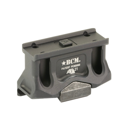 Bravo Company, A/T Optic Mount, Fits Aimpoint Micro T2, Lower 1/3 Cowitness, Anodized Finish, Black