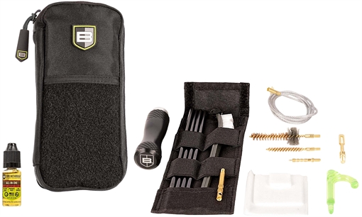 BREAKTHROUGH CLEAN TECHNOLOGIES BADGE SERIES - 5.56MM ROD AND PULL THROUGH CLEANING KIT WITH MOLLE POUCH BT-MPK-223 BT-MPK-223 BTMPK223