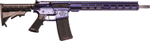 GLFA AR-15 Rifle .223 Wylde 30rd Magazine 16" Barrel Galaxy Mystique with 15.25" Handguard GL15223SS G-MYS