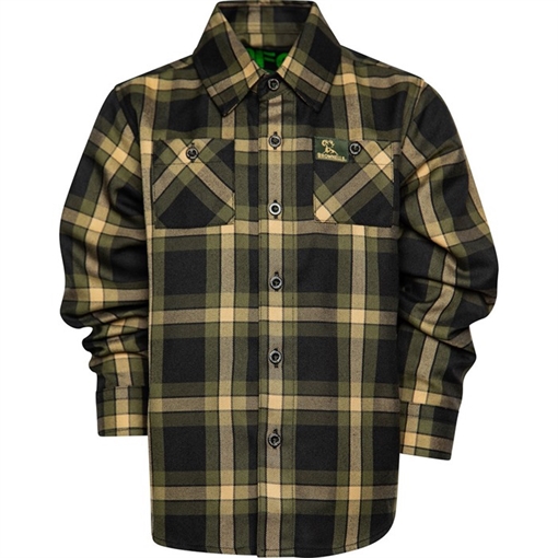 BROWNELLS PATERSON MEN’S FLANNEL LONG SLEEVE SHIRT FL-BRNLS4-XS