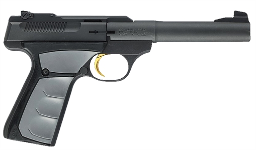 Browning Buck Mark Camper *CA Compliant 22 LR 10+1 5.50" Tapered Bull Barrel, Matte Black Serrated Steel Slide & Aluminum Frame, Gray Ultragrip FX Grip 051482490