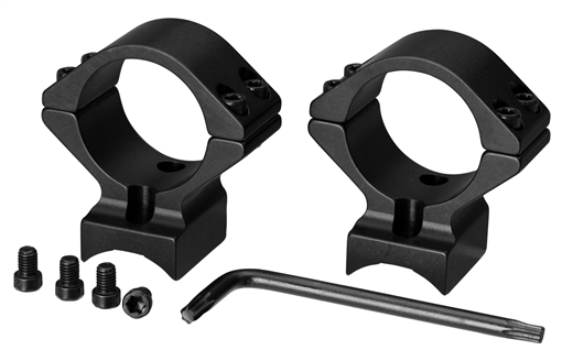 Browning T-Bolt Integrated Scope Mount/Ring Combo Matte Black 1" Low 12338