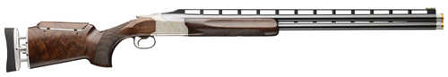 Browning Citori 825 Golden Clays Trap 12 Ga, 2.75" Chamber 30" Barrel, Engraved Nickel Rec, Walnut Furniture, 2rd