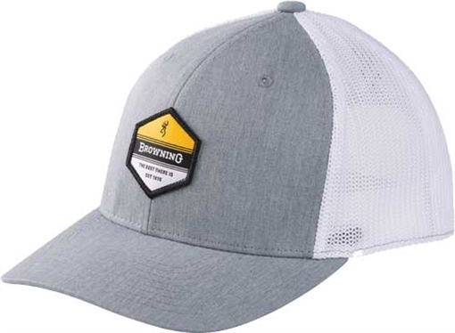 BROWNING CAP 720 MESH BACK HEATHER GRAY 308790691