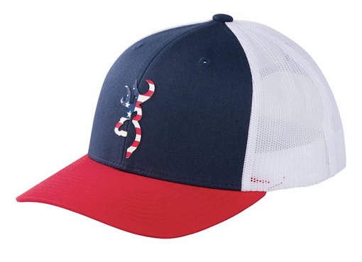 BROWNING CAP ALLEGIANCE MB RED/WHT/BLUE 308796611