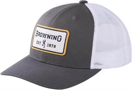 BROWNING CAP WALLOW MESH BACK GRAY 308788691