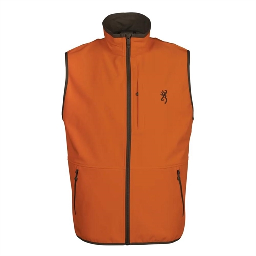 Browning Opening Day Soft Shell Vest Blaze Orange M 3050370102