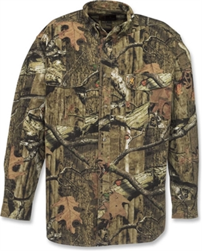 BROWNING WASATCH 9oz CHAMOIS SHIRT MOINF 3011342002