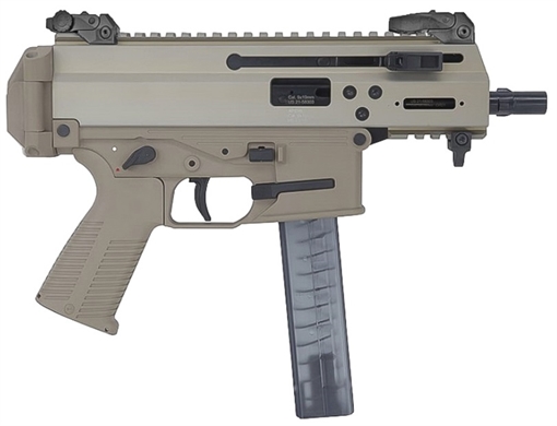 B&T Firearms APC9K Pro 9mm Luger 30+1 4.30" Black Threaded Barrel, M-LOK Handguard, Coyote Tan Aluminum Picatinny Rail Receiver, Coyote Tan Polymer Grips, Ambidextrous BT-36045-CT